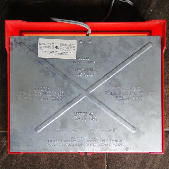 VINTAGE, Eldon World of Disney Light Up Drawing Desk 1970's - Picture 10 of 10